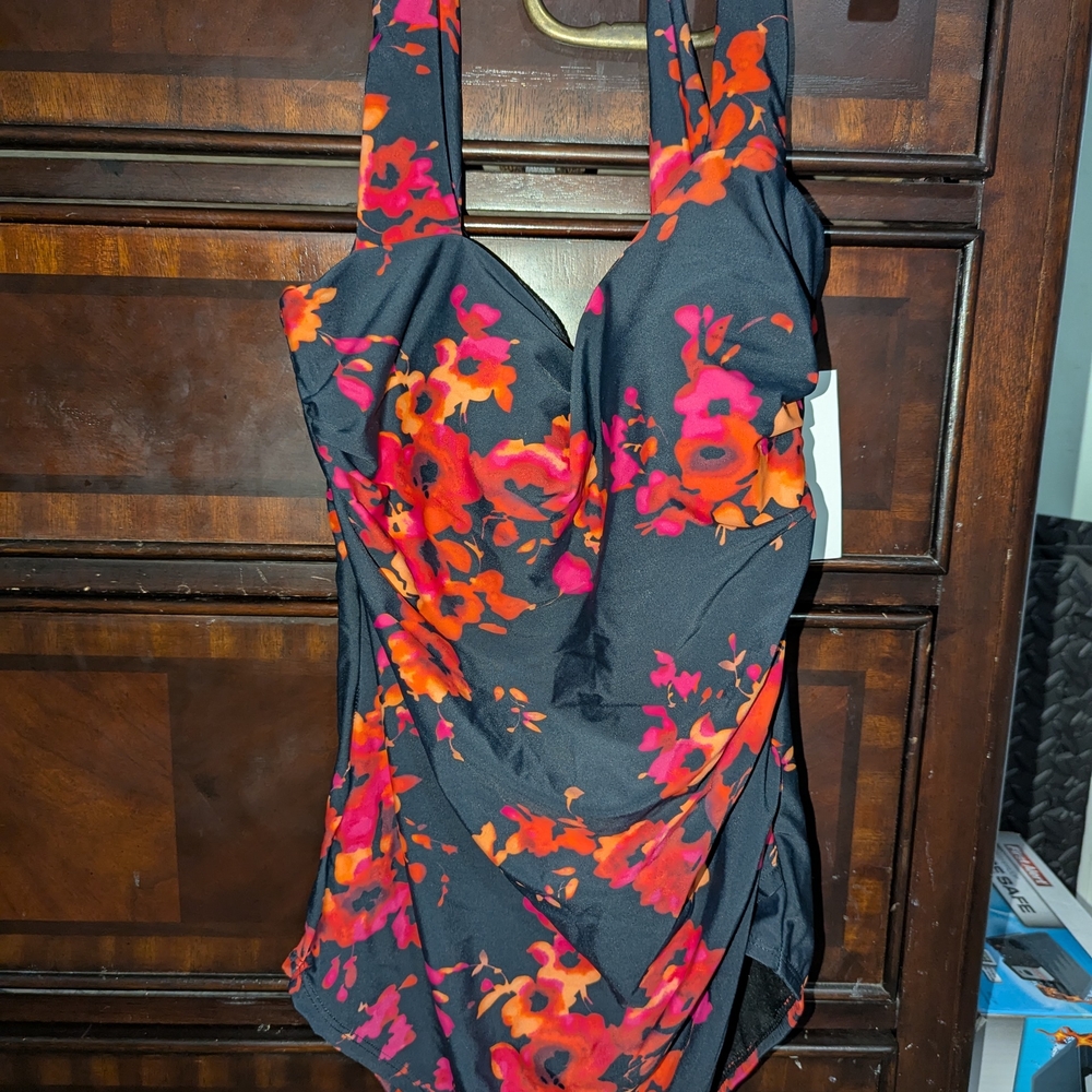 Floral One Piece Swimsuit